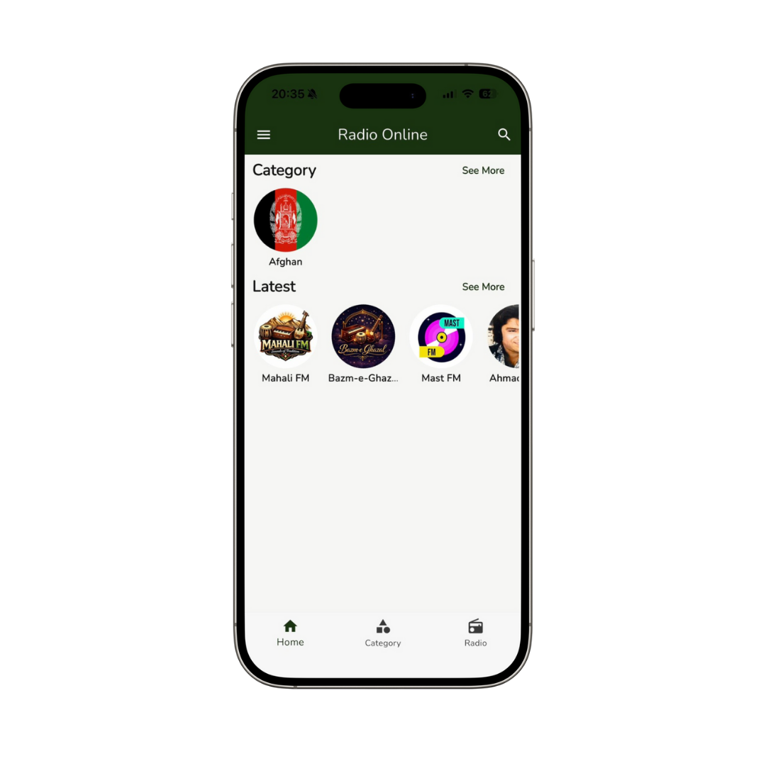 afghanradio.app / The best afghan music on air
